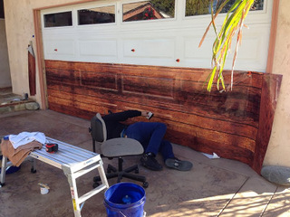 Is it possible to wrap my garage door