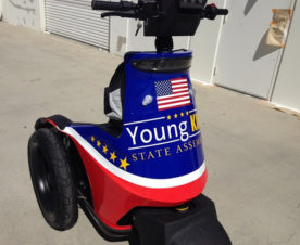Election campaign vehicle wraps Orange County