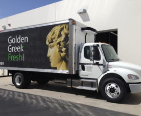 Delivery Vehicle box truck wraps Orange County
