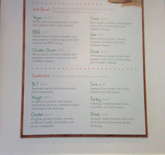 Custom restaurant menu boards Orange County