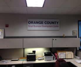 Department wall signs Orange County