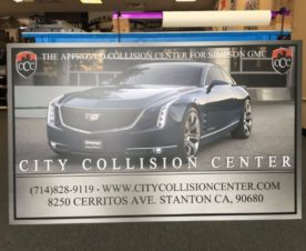 Custom signs and graphics for auto body shops in Orange County CA