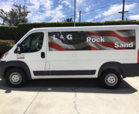 Commercial Van Graphics in Orange County CA