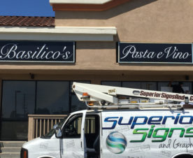 Restaurant Relocation Signs and Graphics Orange County CA