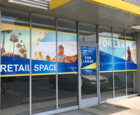 Commercial Property For Lease Window Graphics in Anaheim CA