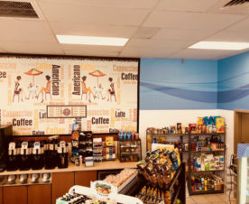 Interior Vinyl Graphics for C-Stores in Orange County