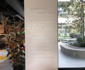 3D Lettering for Lobbies in Los Angeles