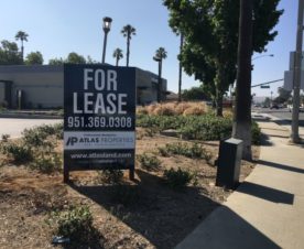 Commercial Property For Lease Signs with Anti-Graffiti Coating | Anaheim CA