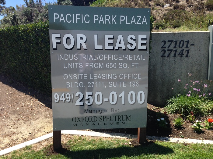 Commercial Real Estate Sign