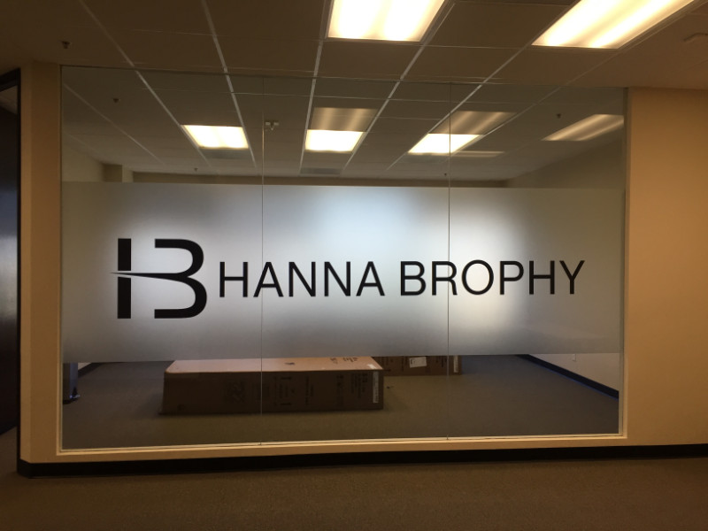 Frosted & Etched Glass Graphics