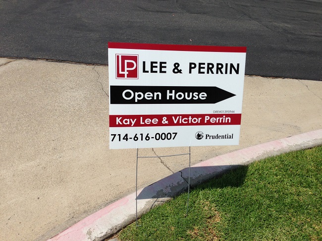Open House Sign