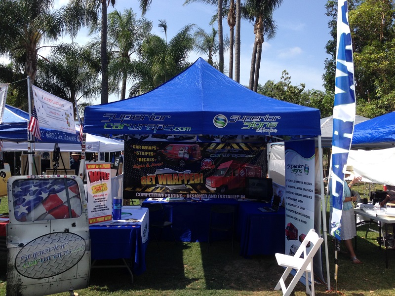 Outdoor Trade Show Booth