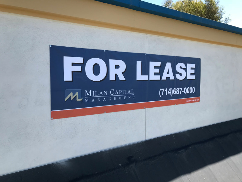 For Lease Banners