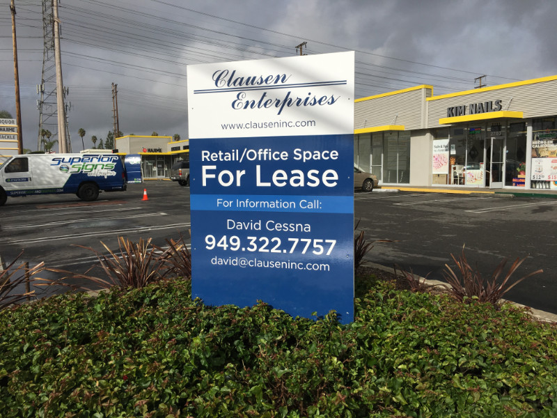 Anti-graffiti For Lease Signs
