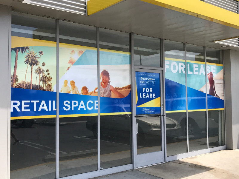 For Lease Window Graphics