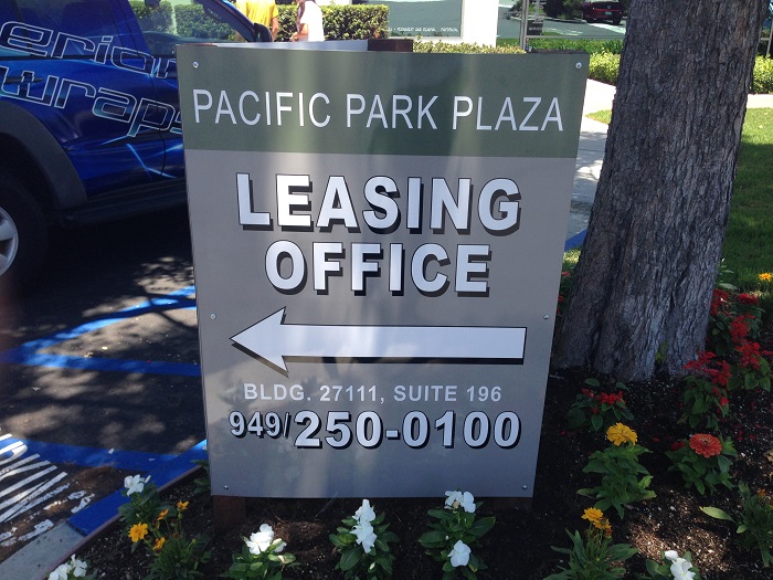 Leasing Office signs