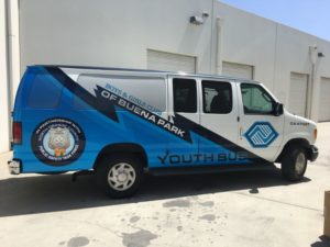 Passenger Van Wraps in Buena Park CA