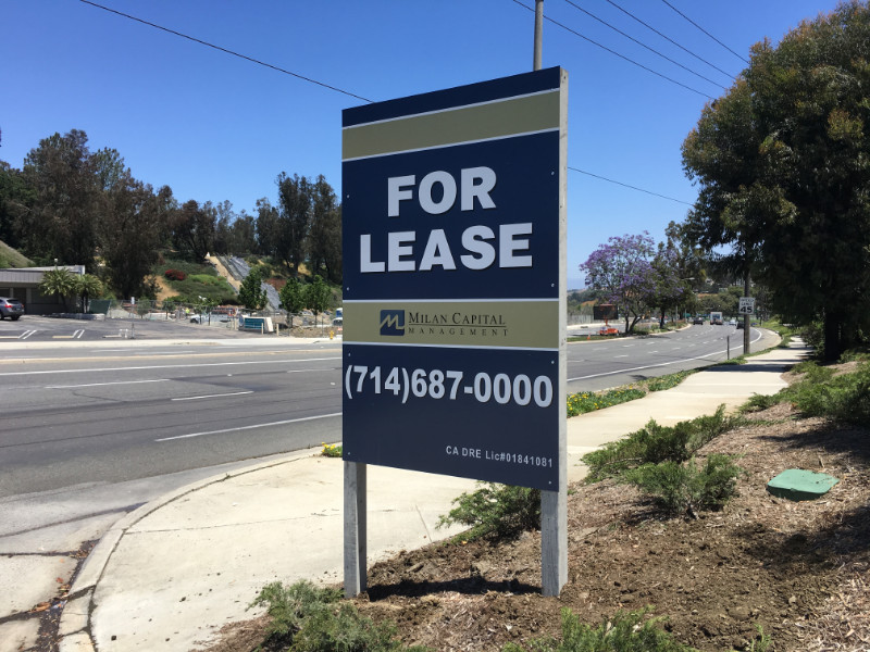property for lease sign