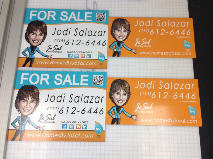 realtor signs and magnets