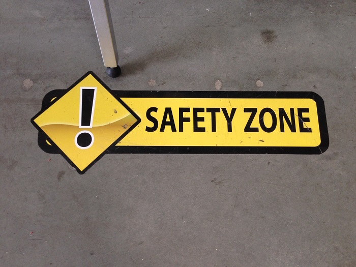 safety floor graphics