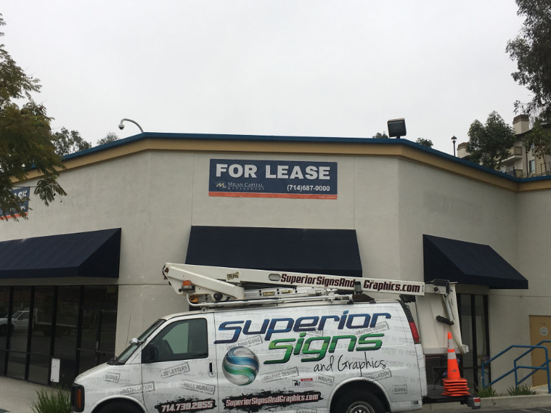 for lease banner