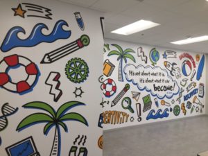 Doodle Wall Graphics | Newport Beach | Irvine CA