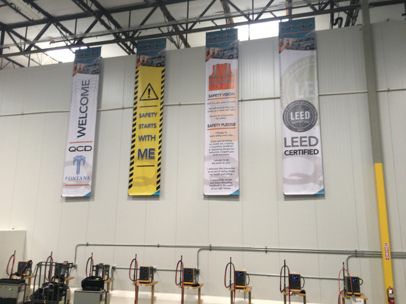 warehouse banners