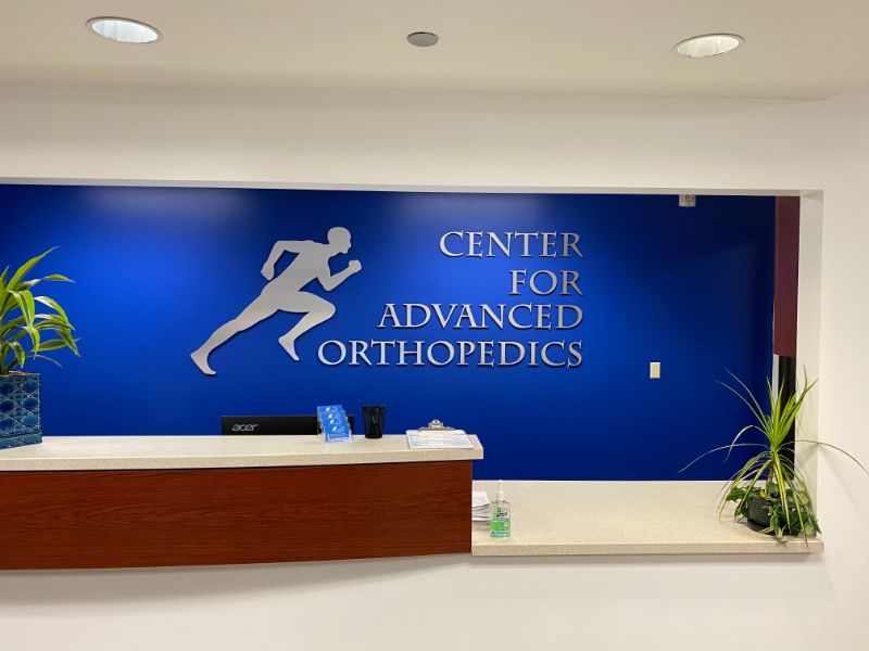 CORPORATE BUSINESS OFFICE RECEPTION  SIGN 