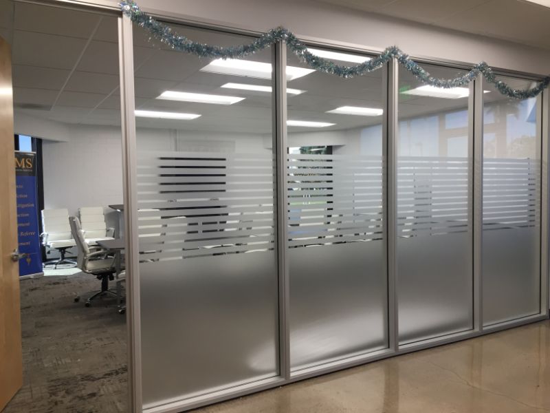 etched and frosted glass graphics in Irvine CA