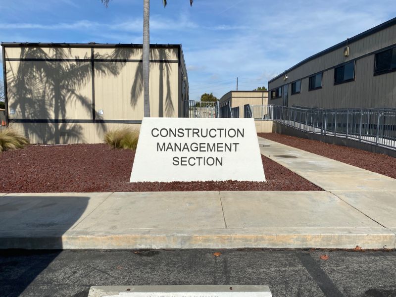 3D metal lettering for monument signs in Carson CA