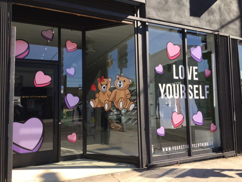 Storefront Window Decals in Los Angeles CA