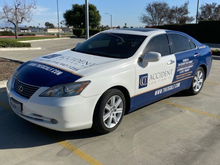 Vehicle Wraps for Law Firms in Orange County CA
