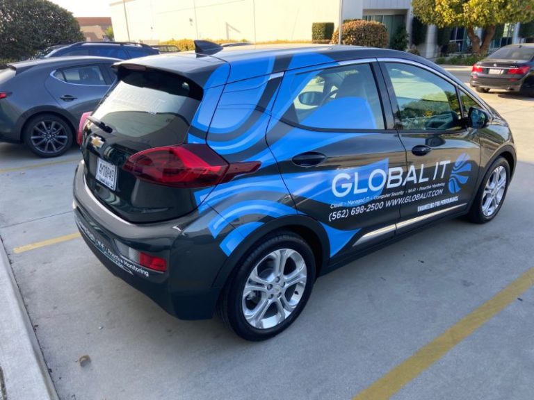 Vehicle Graphics in Whittier CA for Electric Cars
