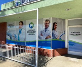 Dental Office Window Graphics in La Habra CA