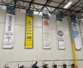 Warehouse Safety Banners in Buena Park CA