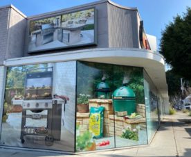 Storefront window graphics in Los Angeles CA