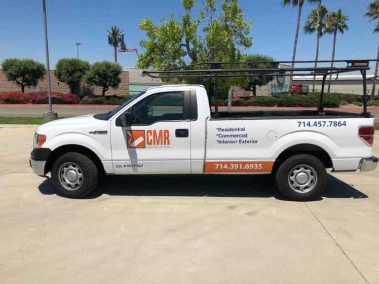 Truck decals and lettering in Fullerton CA