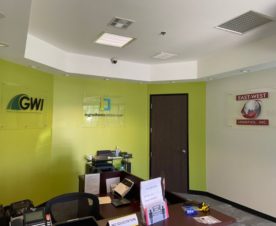 Lobby Signs with multiple logos in Cerritos CA