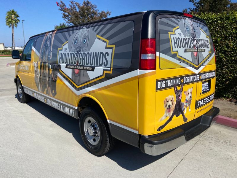 Commercial Van Wraps in Huntington Beach CA