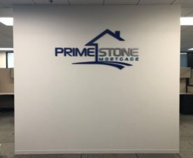 Brushed Metal Lobby Signs in Irvine CA