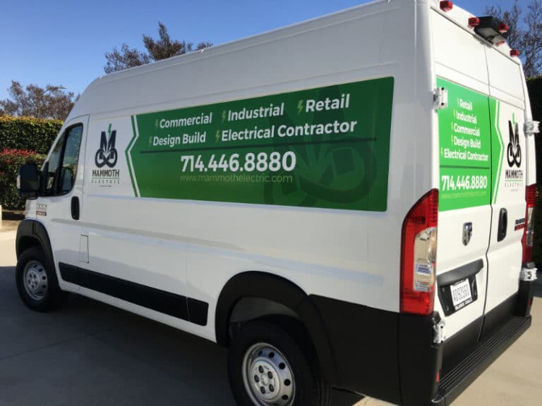 Commercial Vehicle Decals and Lettering in Anaheim cA