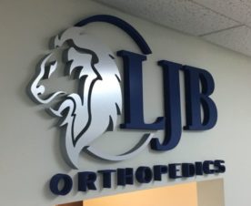 3D Logo Wall Signs for Lobbies in Orange County CA