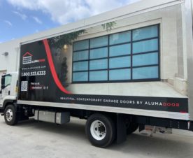 Commercial box truck graphics in Orange County CA