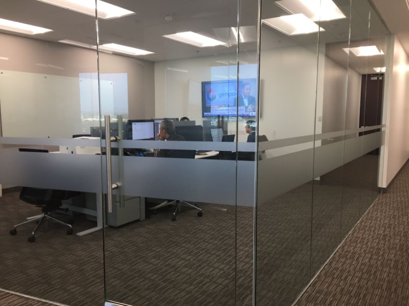 frosted window graphics for offices in anaheim