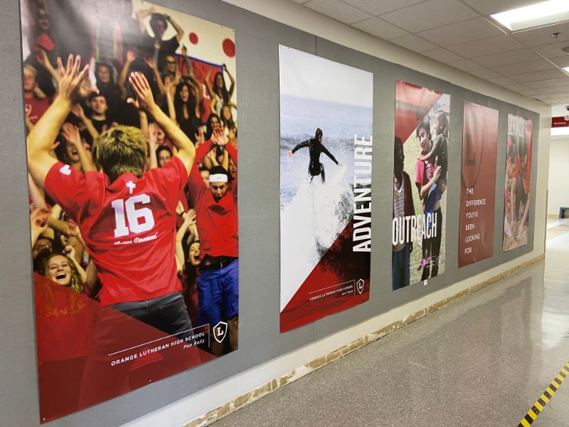 Wall Graphics for Schools in Orange County CA