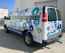 School Vehicle Graphics in Buena park CA