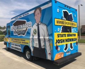 Truck Campaign Wraps in Fullerton CA