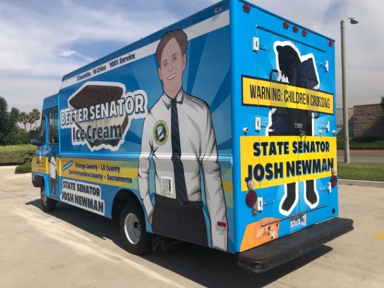 Truck Campaign Wraps in Fullerton CA