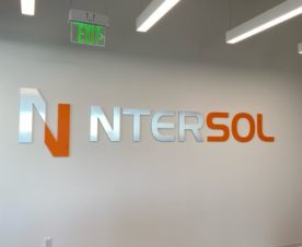 acrylic logo wall signs in irvine, ca