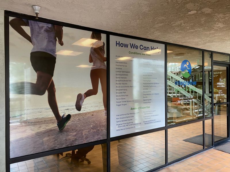 see through window graphics in long beach, ca